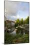 Lush greenery in June by the water in Bruges, Belgium-Susan Pease-Mounted Photographic Print