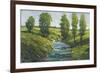 Lush Landscape III-Tim OToole-Framed Art Print