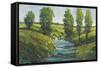 Lush Landscape III-Tim OToole-Framed Stretched Canvas