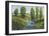 Lush Landscape III-Tim OToole-Framed Premium Giclee Print