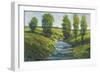 Lush Landscape III-Tim OToole-Framed Premium Giclee Print