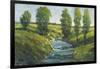 Lush Landscape III-Tim OToole-Framed Art Print