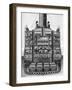 Lusitania Cross Section-null-Framed Art Print