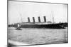 Lusitania Maiden Voyage Photograph - New York, NY-Lantern Press-Mounted Art Print