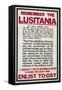 Lusitania Recruitment-null-Framed Stretched Canvas