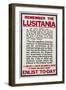 Lusitania Recruitment-null-Framed Art Print