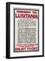 Lusitania Recruitment-null-Framed Art Print