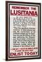Lusitania Recruitment-null-Framed Art Print