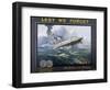 Lusitania Torpedoed by a German Submarine on Her Return Journey from New York to Liverpool-null-Framed Photographic Print