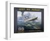 Lusitania Torpedoed by a German Submarine on Her Return Journey from New York to Liverpool-null-Framed Photographic Print