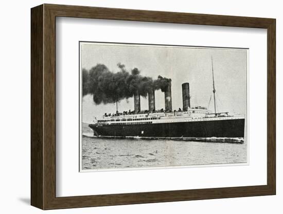 Lusitania-null-Framed Photographic Print