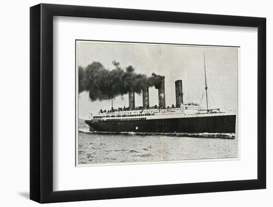 Lusitania-null-Framed Photographic Print