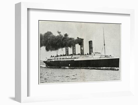 Lusitania-null-Framed Photographic Print