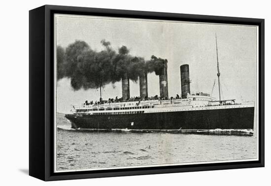 Lusitania-null-Framed Stretched Canvas