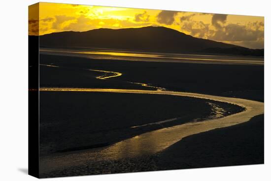 Luskentyre Sand Banks in the Sound of Taransay, South Harris, Outer Hebrides, Scotland, UK, June-Muñoz-Stretched Canvas