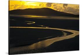 Luskentyre Sand Banks in the Sound of Taransay, South Harris, Outer Hebrides, Scotland, UK, June-Muñoz-Stretched Canvas