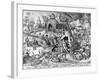 Lust, from the Seven Deadly Sins, Engraved by Pieter Ven Der Heyden, 1558-Pieter Bruegel the Elder-Framed Giclee Print