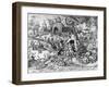 Lust, from the Seven Deadly Sins, Engraved by Pieter Ven Der Heyden, 1558-Pieter Bruegel the Elder-Framed Giclee Print