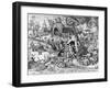 Lust, from the Seven Deadly Sins, Engraved by Pieter Ven Der Heyden, 1558-Pieter Bruegel the Elder-Framed Giclee Print