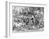 Lust, from the Seven Deadly Sins, Engraved by Pieter Ven Der Heyden, 1558-Pieter Bruegel the Elder-Framed Giclee Print