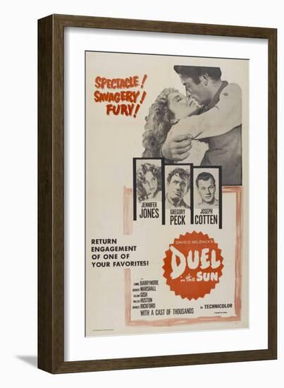 Lust In the Dust, 1946, "Duel In the Sun" Directed by King Vidor-null-Framed Giclee Print