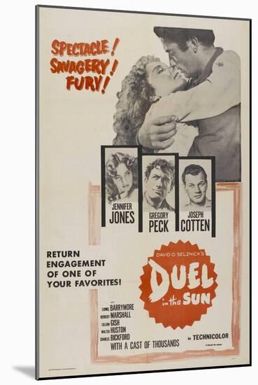 Lust In the Dust, 1946, "Duel In the Sun" Directed by King Vidor-null-Mounted Giclee Print