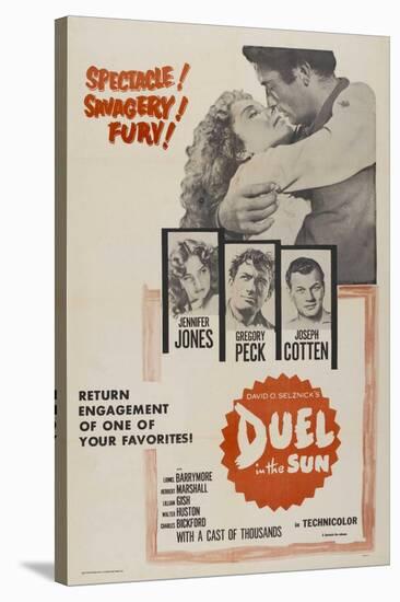 Lust In the Dust, 1946, "Duel In the Sun" Directed by King Vidor-null-Stretched Canvas