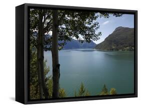 Lustrafjorden Near Dale, Sogn Og Fjordane, Norway, Scandinavia, Europe-Hans Peter Merten-Framed Stretched Canvas