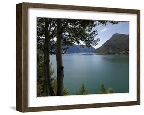 Lustrafjorden Near Dale, Sogn Og Fjordane, Norway, Scandinavia, Europe-Hans Peter Merten-Framed Photographic Print