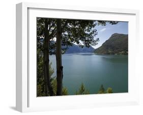 Lustrafjorden Near Dale, Sogn Og Fjordane, Norway, Scandinavia, Europe-Hans Peter Merten-Framed Photographic Print