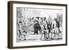 Lusus Naturae, or Carracturas of the Present Age' 1752-John June-Framed Giclee Print