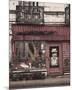 Lutau Fleurs Store on the Street-Richard Sutton-Mounted Premium Giclee Print