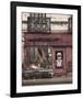 Lutau Fleurs Store on the Street-Richard Sutton-Framed Art Print