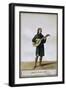 Lute Player, 1372, Charles V Era Costume-Pierre de La Mesangere-Framed Giclee Print