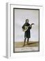 Lute Player, 1372, Charles V Era Costume-Pierre de La Mesangere-Framed Giclee Print