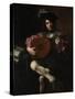 Lute Player, c.1625-26-Valentin de Boulogne-Stretched Canvas