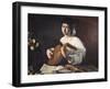 Lute-Player, C1595-Caravaggio-Framed Giclee Print