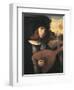 Lute Player, John Cariani-null-Framed Giclee Print