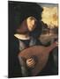 Lute Player, John Cariani-null-Mounted Giclee Print