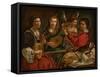 Lute Players and an Angel (Oil on Canvas)-Pietro Paolini-Framed Stretched Canvas