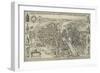 Lutetia parisiorum urbs. 1618-C. Visscher-Framed Giclee Print