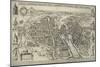 Lutetia parisiorum urbs. 1618-C. Visscher-Mounted Giclee Print