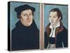 Luther and His Wife Katharina Von Bora-Lucas Cranach the Elder-Stretched Canvas