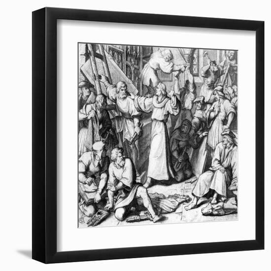 Luther and Image-Breakers-Gustave Konig-Framed Art Print