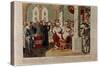 Luther at the Diet of Worms-German School-Stretched Canvas