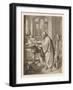 Luther at the Wartburg-Gustav Konig-Framed Art Print