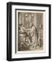 Luther at the Wartburg-Gustav Konig-Framed Art Print