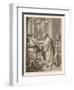 Luther at the Wartburg-Gustav Konig-Framed Art Print