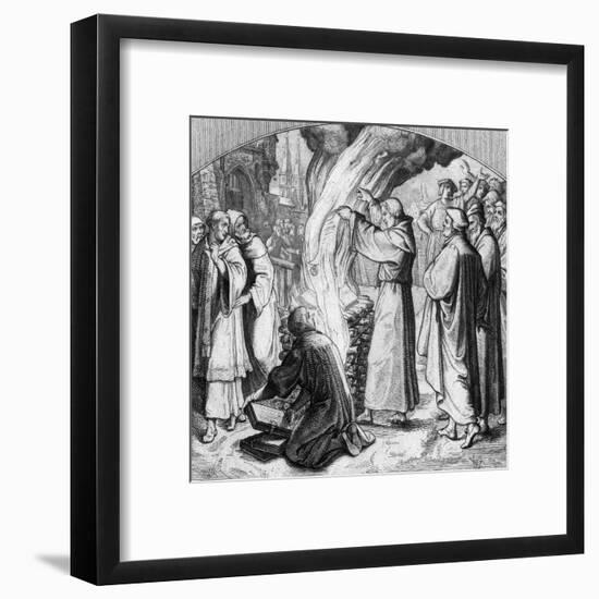 Luther Burns Bull 1520-null-Framed Art Print