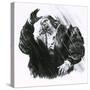 Luther Caught in a Thunderstorm-C.l. Doughty-Stretched Canvas